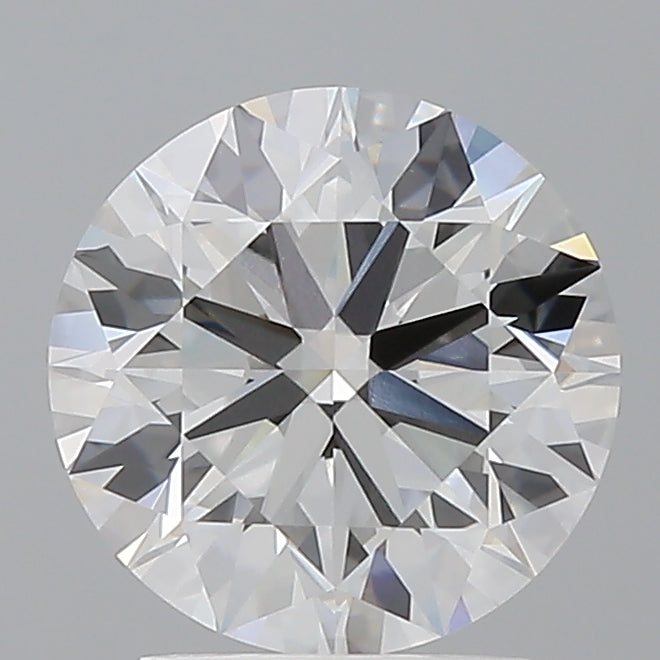 2.51 Carat Round Shaped, Ideal Cut, E Color, VVS2 Clarity, IGI Certified Lab Grown Diamond