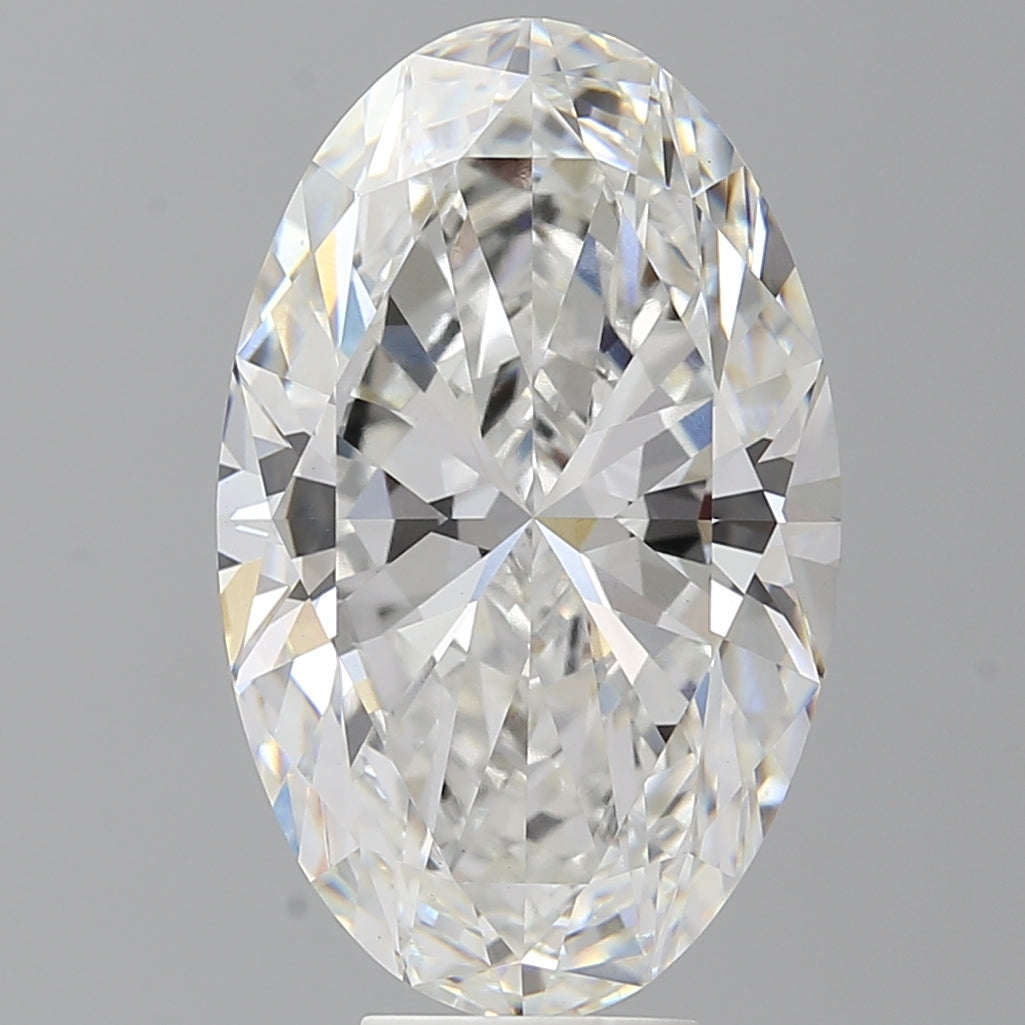 8.53 Carat Oval Shaped, Ideal Cut, F Color, VVS2 Clarity, IGI Certified Lab Grown Diamond