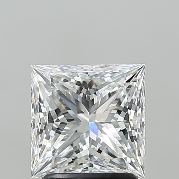 2.01 Carat Princess Shaped, Ideal Cut, E Color, VVS2 Clarity, IGI Certified Lab Grown Diamond