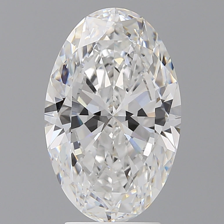 3.54 Carat Oval Shaped, Ideal Cut, E Color, VVS2 Clarity, IGI Certified Lab Grown Diamond
