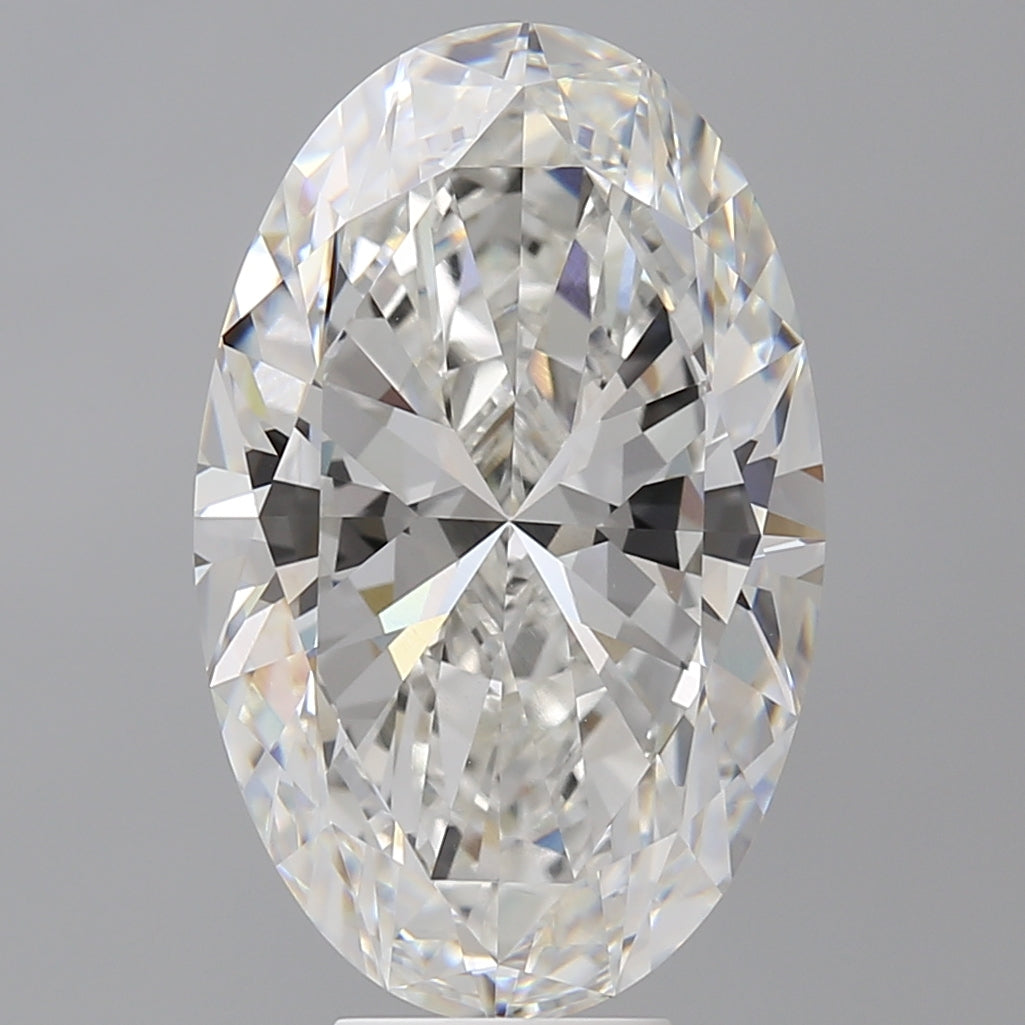 8.59 Carat Oval Shaped, Ideal Cut, E Color, VVS2 Clarity, IGI Certified Lab Grown Diamond