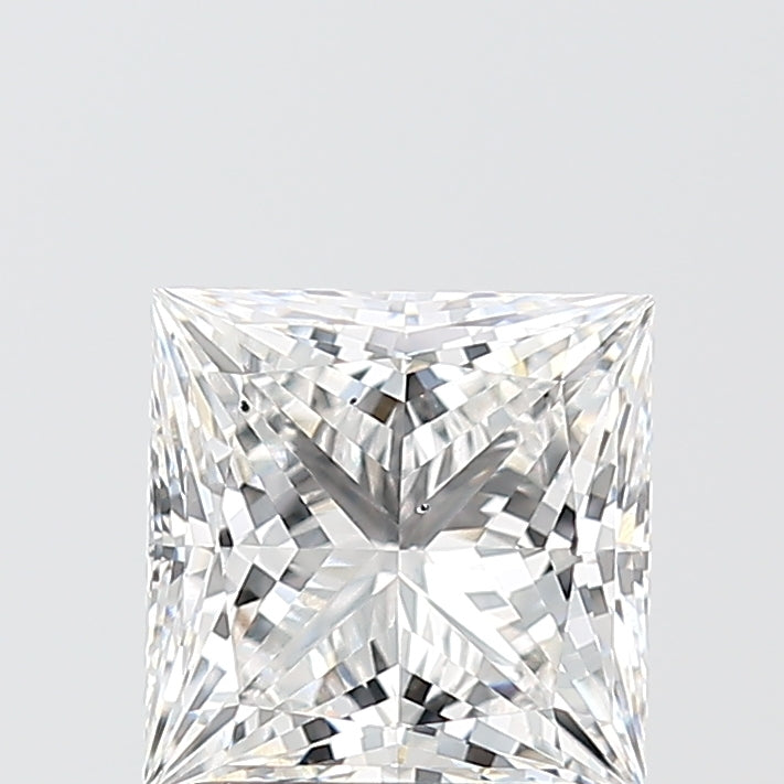 2.02 Carat Princess Shaped, Ideal Cut, E Color, VS2 Clarity, IGI Certified Lab Grown Diamond
