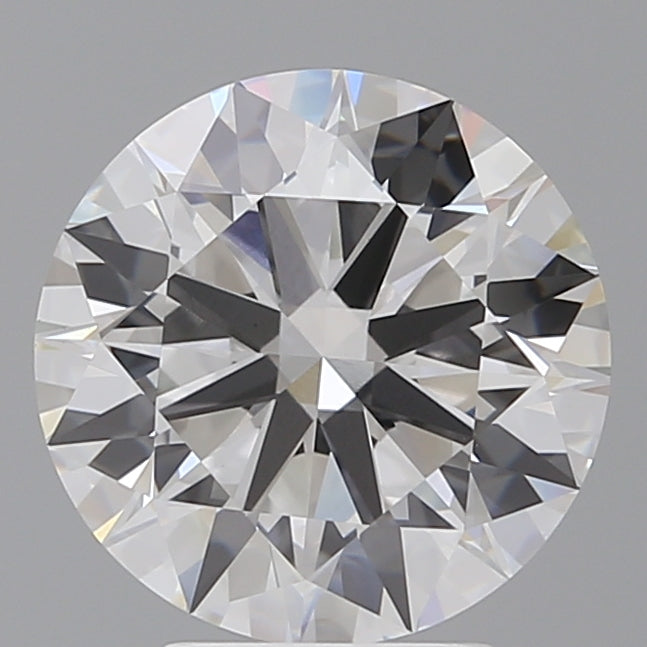4.05 Carat Round Shaped, Ideal Cut, E Color, VVS2 Clarity, IGI Certified Lab Grown Diamond