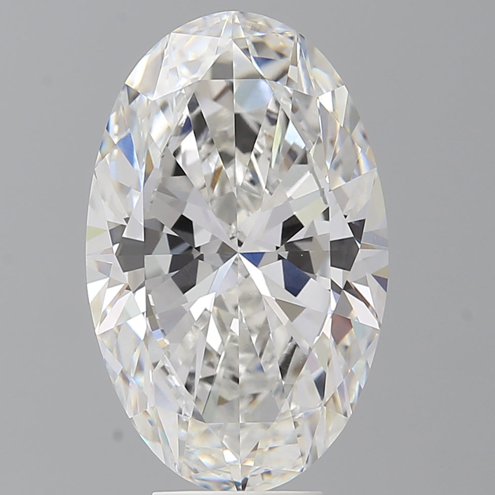 7.04 Carat Oval Shaped, Ideal Cut, E Color, VVS2 Clarity, IGI Certified Lab Grown Diamond