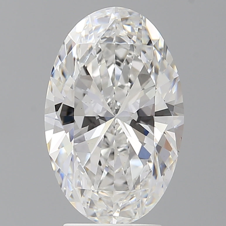 3.58 Carat Oval Shaped, Ideal Cut, E Color, VS1 Clarity, IGI Certified Lab Grown Diamond