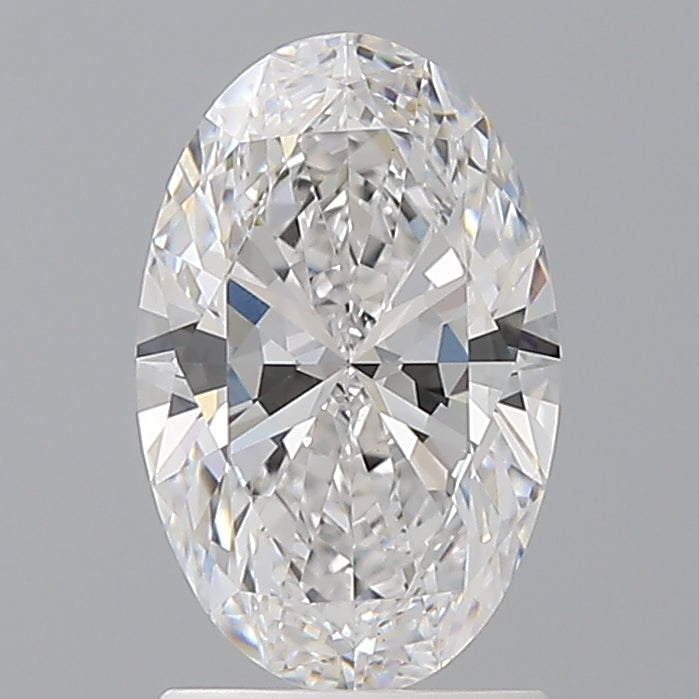 1.60 Carat Oval Shaped, Ideal Cut, D Color, VVS2 Clarity, IGI Certified Lab Grown Diamond