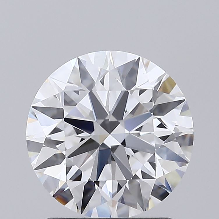 1.51 Carat Round Shaped, Ideal Cut, D Color, VVS2 Clarity, IGI Certified Lab Grown Diamond
