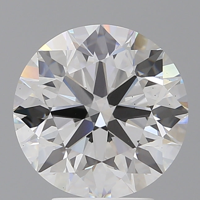 4.01 Carat Round Shaped, Excellent Cut, F Color, VS2 Clarity, IGI Certified Lab Grown Diamond