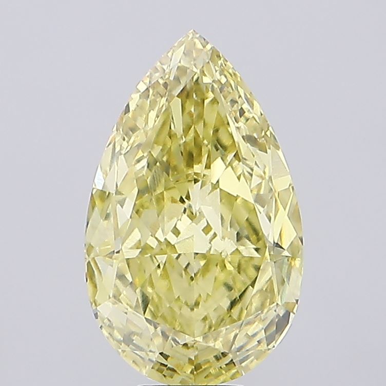 10.07 Carat Pear Shaped, Excellent Cut, VVS2 Clarity, IGI Certified Lab Grown Diamond