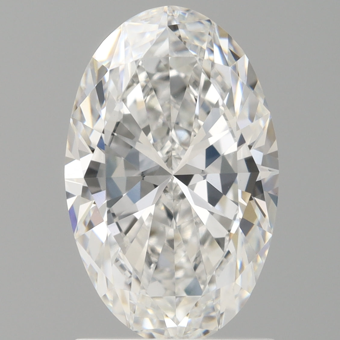 1.53 Carat Oval Shaped, Ideal Cut, D Color, VVS2 Clarity, IGI Certified Lab Grown Diamond