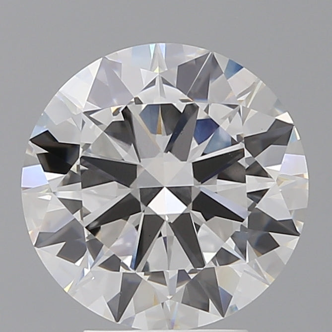 4.00 Carat Round Shaped, Excellent Cut, E Color, VS1 Clarity, IGI Certified Lab Grown Diamond