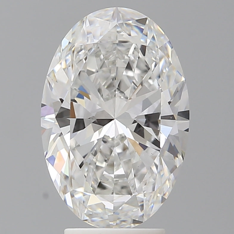 4.00 Carat Oval Shaped, Ideal Cut, E Color, VS1 Clarity, IGI Certified Lab Grown Diamond