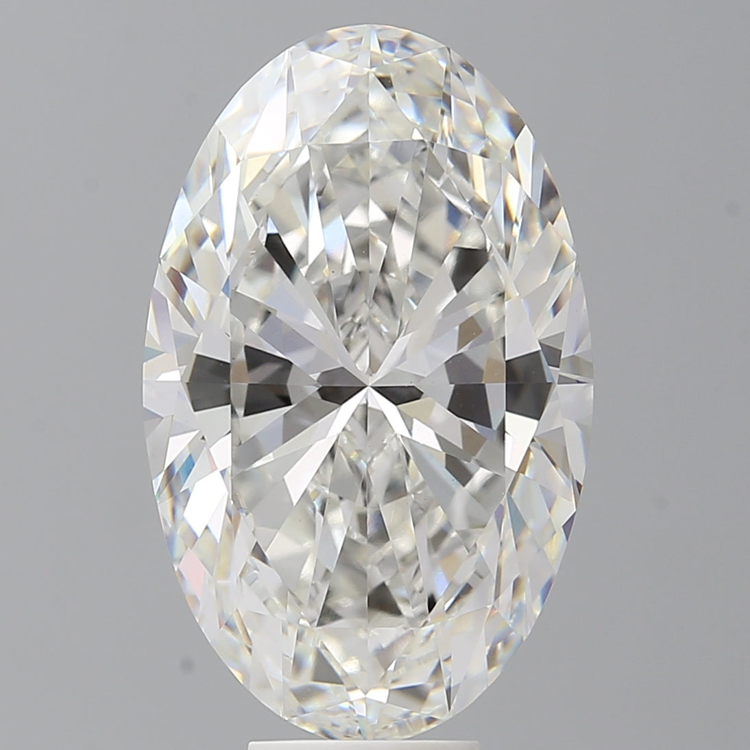 9.56 Carat Oval Shaped, Ideal Cut, F Color, VVS2 Clarity, IGI Certified Lab Grown Diamond