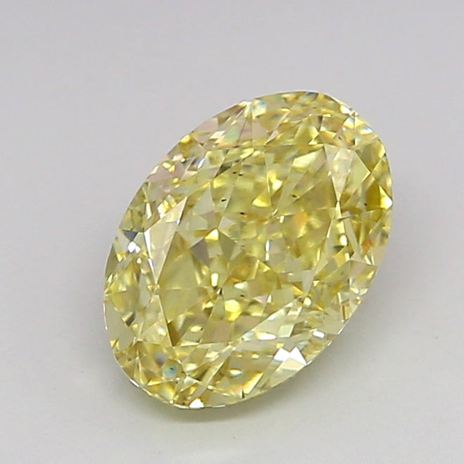 1.52 Carat Oval Shaped, Very Good Cut, VS2 Clarity, IGI Certified Lab Grown Diamond