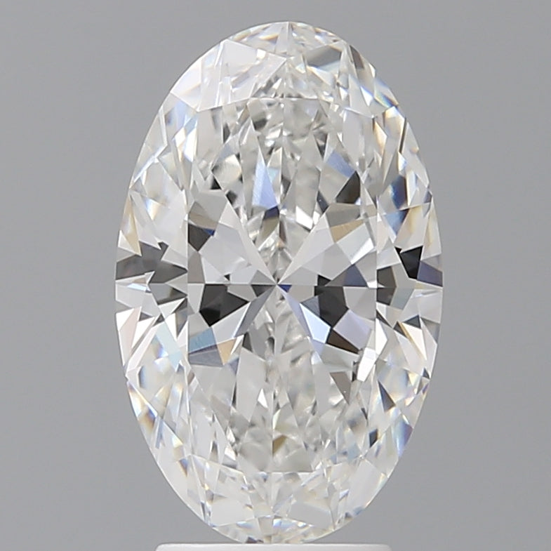 3.56 Carat Oval Shaped, Ideal Cut, E Color, VVS2 Clarity, IGI Certified Lab Grown Diamond