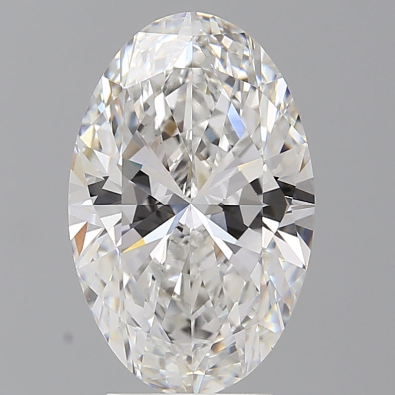 4.02 Carat Oval Shaped, Ideal Cut, E Color, VS1 Clarity, IGI Certified Lab Grown Diamond