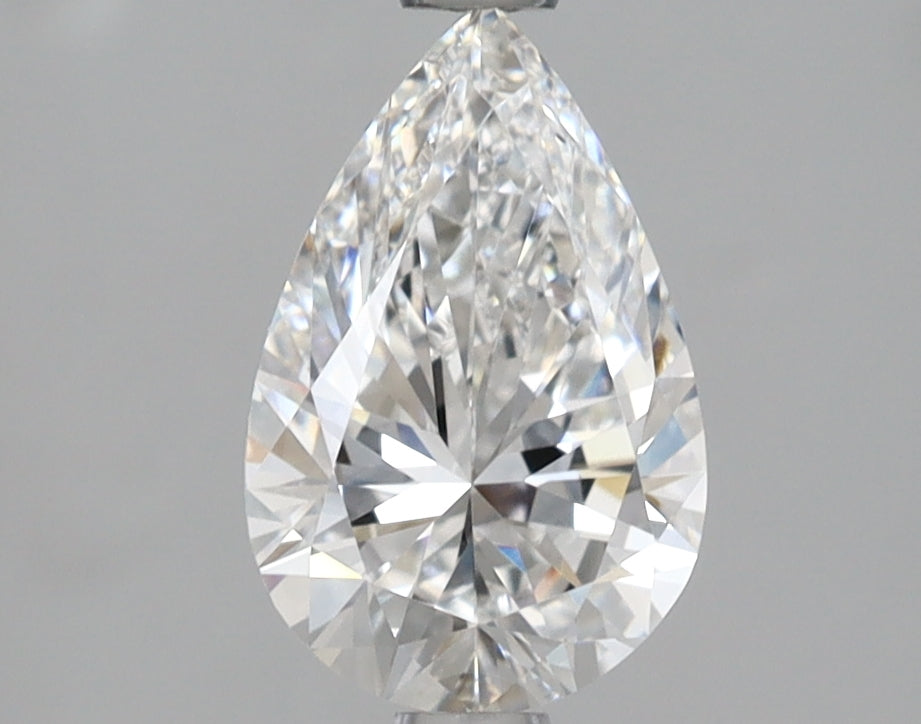 1.36 Carat Pear Shaped, Very Good Cut, D Color, VVS1 Clarity, IGI Certified Lab Grown Diamond