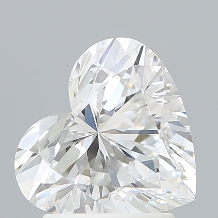 1.91 Carat Heart Shaped, Ideal Cut, E Color, VVS1 Clarity, IGI Certified Lab Grown Diamond