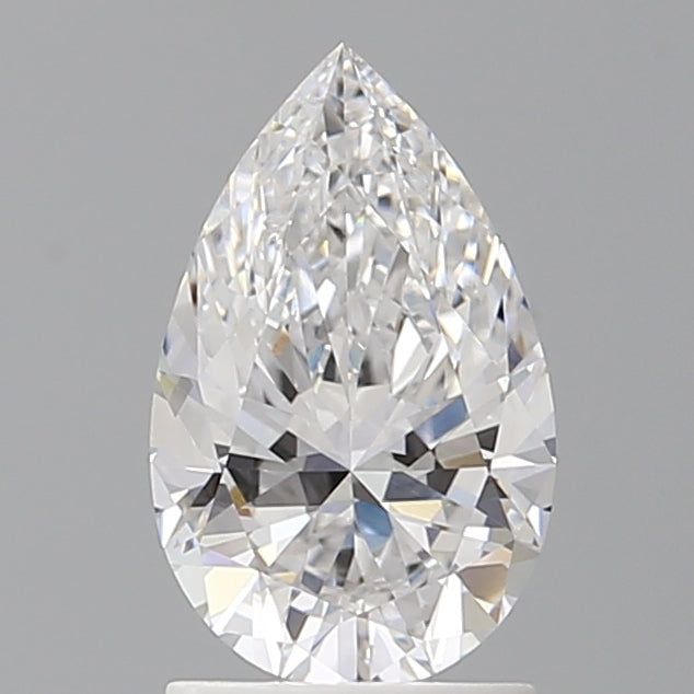 1.60 Carat Pear Shaped, Excellent Cut, E Color, VVS1 Clarity, IGI Certified Lab Grown Diamond