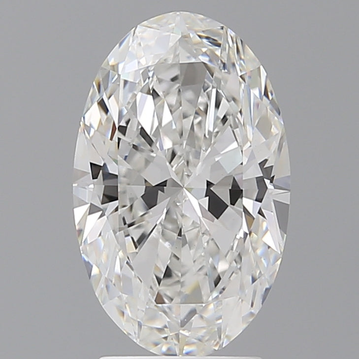3.00 Carat Oval Shaped, Ideal Cut, E Color, VS1 Clarity, IGI Certified Lab Grown Diamond