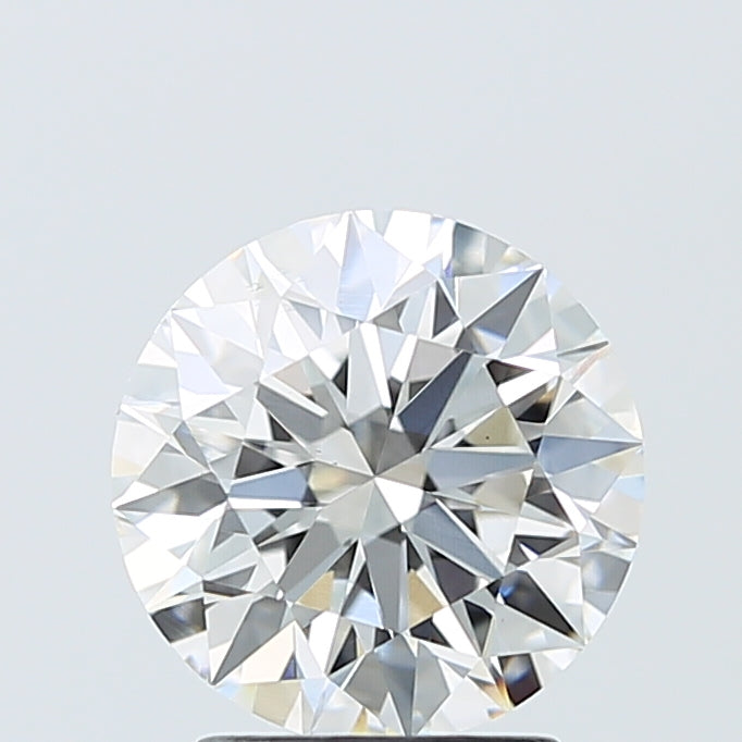 2.51 Carat Round Shaped, Ideal Cut, F Color, VS1 Clarity, IGI Certified Lab Grown Diamond