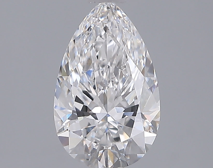 1.56 Carat Pear Shaped, Ideal Cut, D Color, VVS2 Clarity, IGI Certified Lab Grown Diamond