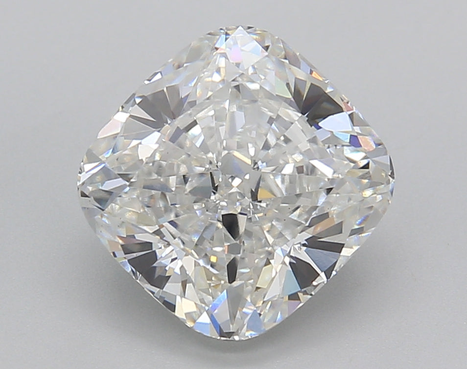 3.52 Carat Cushion Shaped, Excellent Cut, E Color, VS1 Clarity, IGI Certified Lab Grown Diamond