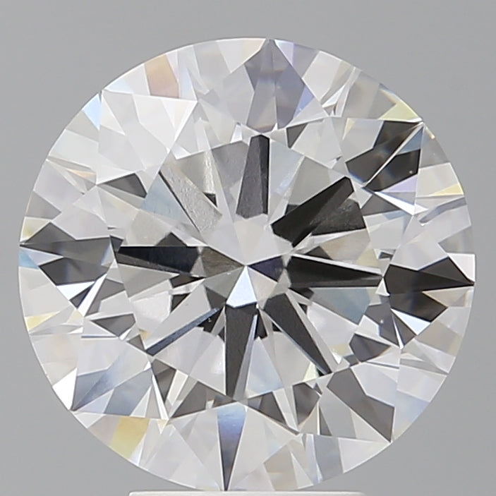 5.53 Carat Round Shaped, Ideal Cut, F Color, VS1 Clarity, IGI Certified Lab Grown Diamond