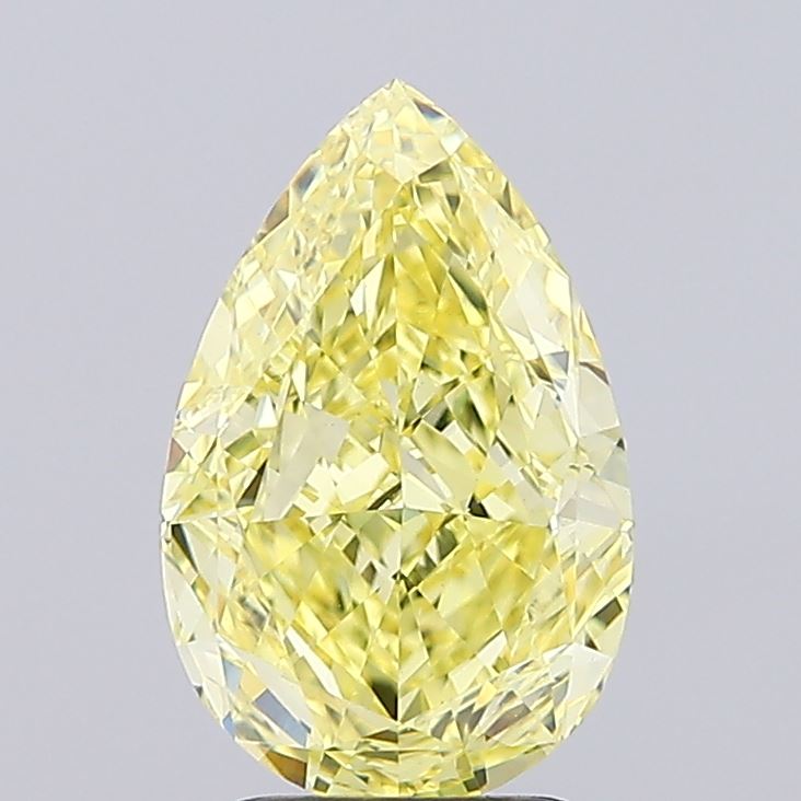 2.61 Carat Pear Shaped, Excellent Cut, VVS2 Clarity, IGI Certified Lab Grown Diamond