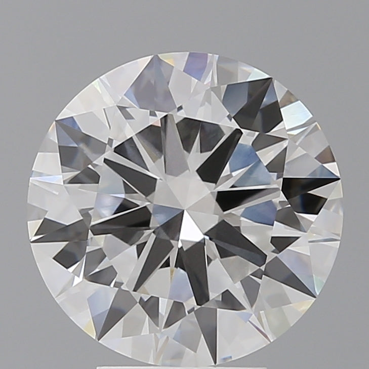 5.05 Carat Round Shaped, Excellent Cut, F Color, VVS2 Clarity, IGI Certified Lab Grown Diamond