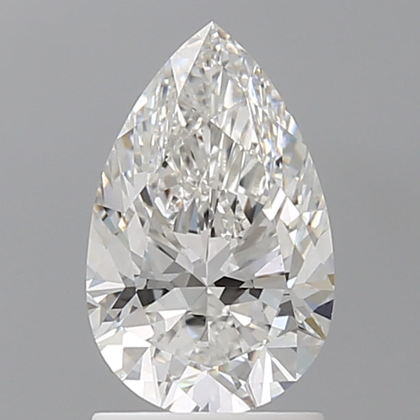 1.59 Carat Pear Shaped, Ideal Cut, F Color, VS1 Clarity, IGI Certified Lab Grown Diamond
