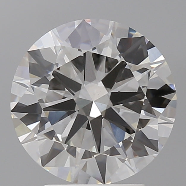 3.51 Carat Round Shaped, Excellent Cut, F Color, VS1 Clarity, IGI Certified Lab Grown Diamond