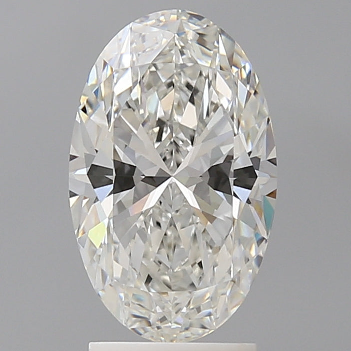 2.59 Carat Oval Shaped, Ideal Cut, F Color, VVS2 Clarity, IGI Certified Lab Grown Diamond