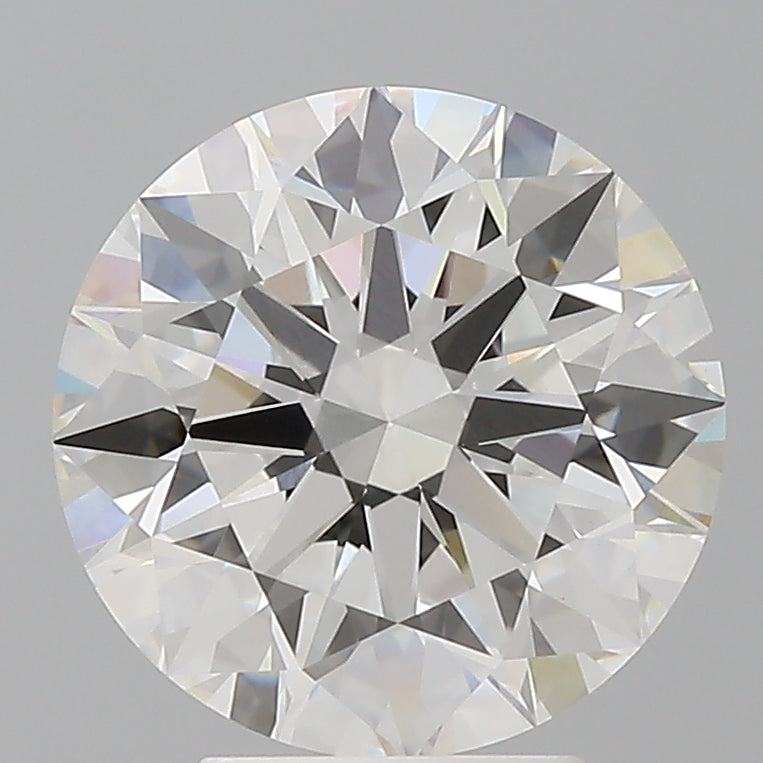 4.10 Carat Round Shaped, Ideal Cut, E Color, VVS2 Clarity, IGI Certified Lab Grown Diamond