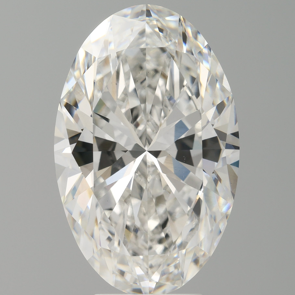 6.57 Carat Oval Shaped, Ideal Cut, F Color, VS1 Clarity, IGI Certified Lab Grown Diamond