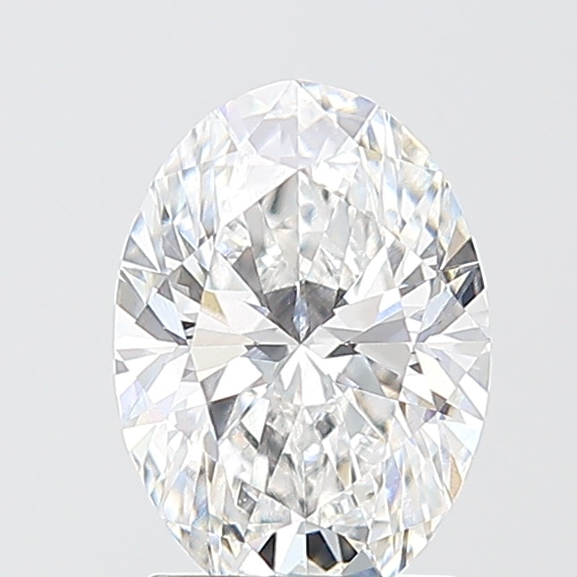 1.53 Carat Oval Shaped, Ideal Cut, D Color, VVS2 Clarity, IGI Certified Lab Grown Diamond