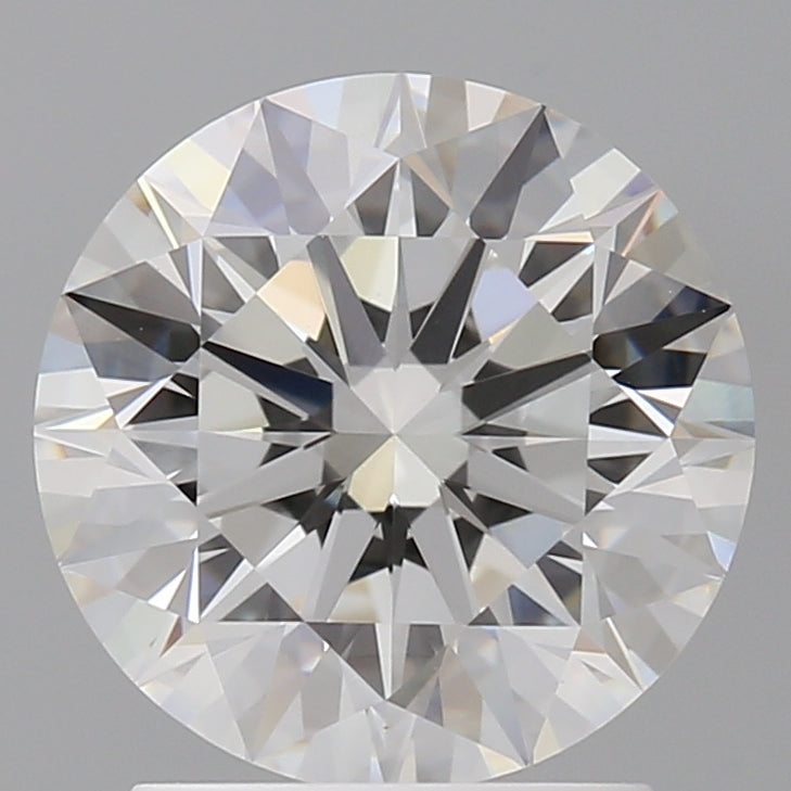 2.09 Carat Round Shaped, Ideal Cut, E Color, VVS1 Clarity, IGI Certified Lab Grown Diamond
