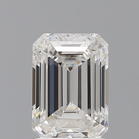 1.54 Carat Emerald Shaped, Ideal Cut, F Color, VS1 Clarity, IGI Certified Lab Grown Diamond