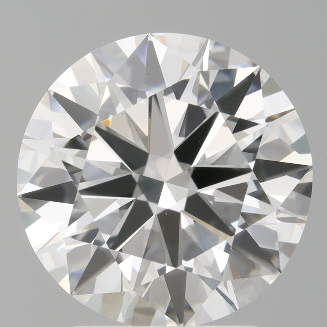 3.01 Carat Round Shaped, Excellent Cut, E Color, VVS2 Clarity, IGI Certified Lab Grown Diamond