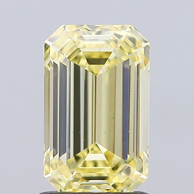 1.40 Carat Emerald Shaped, Ideal Cut, VS1 Clarity, IGI Certified Lab Grown Diamond