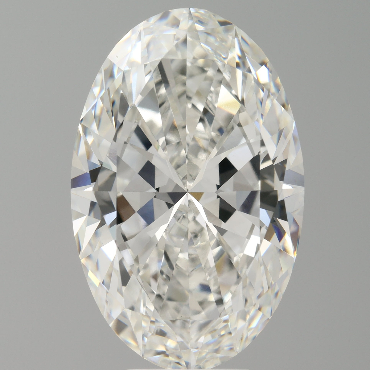 8.05 Carat Oval Shaped, Ideal Cut, E Color, VVS2 Clarity, IGI Certified Lab Grown Diamond