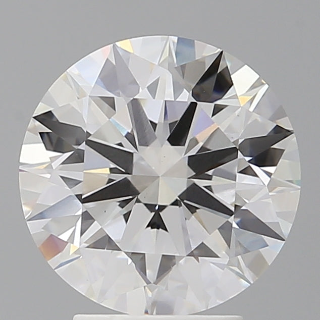 3.60 Carat Round Shaped, Ideal Cut, E Color, VVS2 Clarity, IGI Certified Lab Grown Diamond