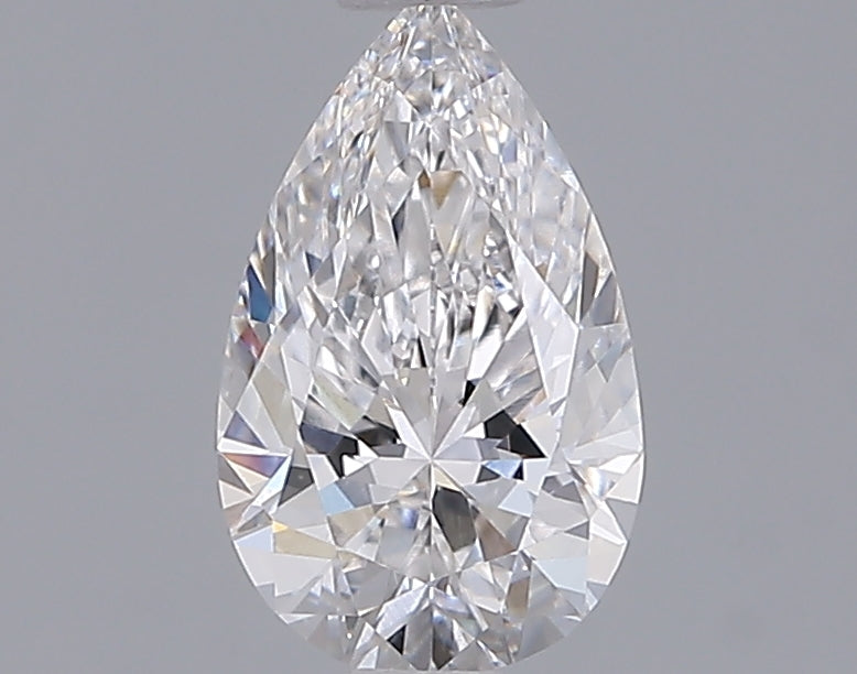 1.04 Carat Pear Shaped, Ideal Cut, D Color, VVS2 Clarity, IGI Certified Lab Grown Diamond
