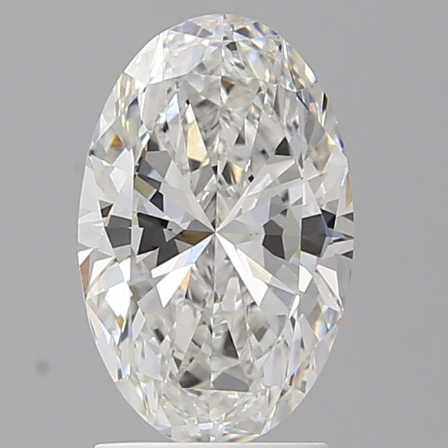 2.10 Carat Oval Shaped, Ideal Cut, E Color, VVS2 Clarity, IGI Certified Lab Grown Diamond