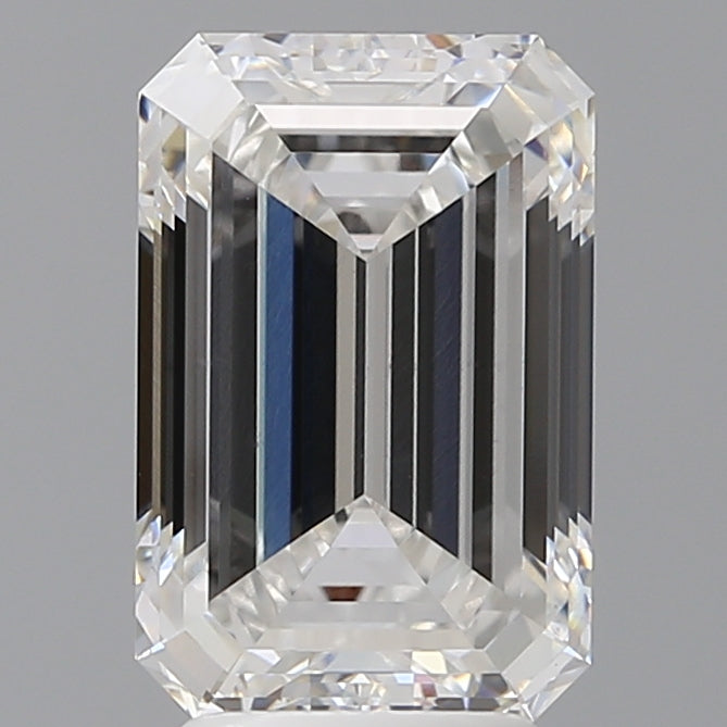 4.03 Carat Emerald Shaped, Excellent Cut, E Color, VS1 Clarity, IGI Certified Lab Grown Diamond
