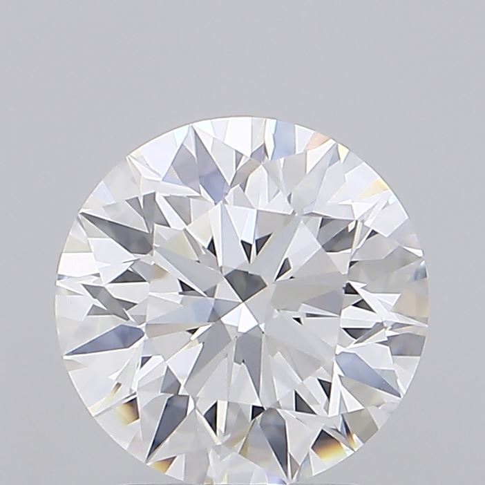 2.24 Carat Round Shaped, Ideal Cut, E Color, VVS2 Clarity, IGI Certified Lab Grown Diamond