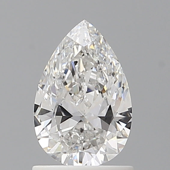 1.00 Carat Pear Shaped, Excellent Cut, E Color, VVS2 Clarity, IGI Certified Lab Grown Diamond