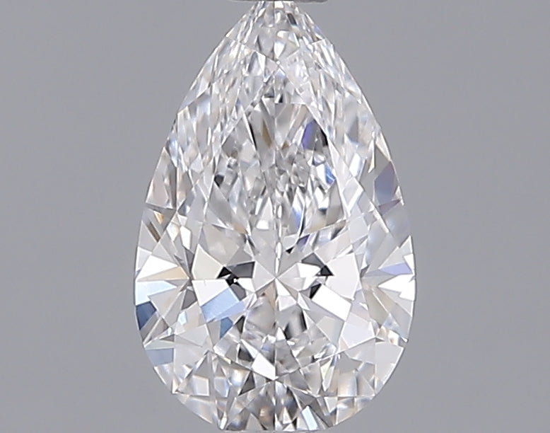 1.07 Carat Pear Shaped, Ideal Cut, D Color, VVS2 Clarity, IGI Certified Lab Grown Diamond
