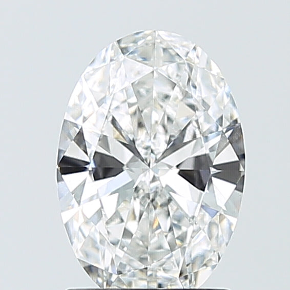 1.51 Carat Oval Shaped, Excellent Cut, D Color, VVS2 Clarity, IGI Certified Lab Grown Diamond