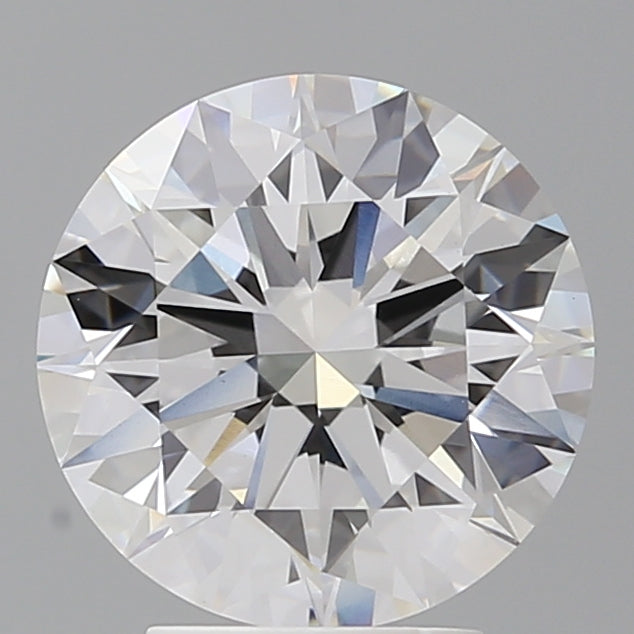 3.56 Carat Round Shaped, Ideal Cut, E Color, VVS2 Clarity, IGI Certified Lab Grown Diamond